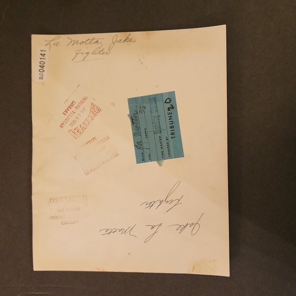 1949 Press Photo Jake LaMotta - Picture 3 of 3